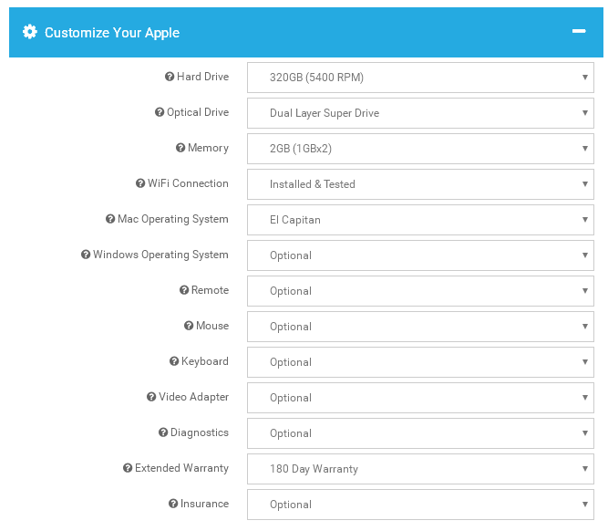 Configure your refurbished used Mac mini to your exact specifications at GainSaver.