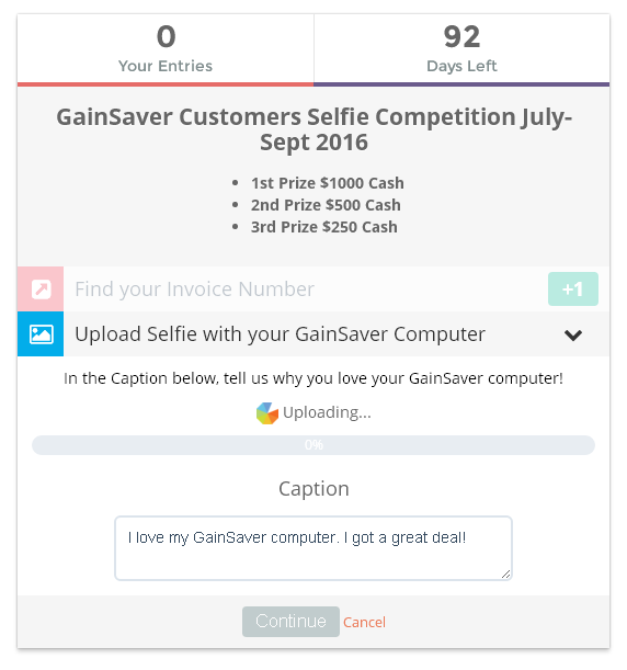 Why do you love your GainSaver refurbished computer? Tell us!