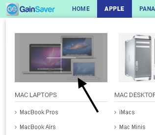 GainSaver has a huge selection of discounted cheap refurbished MacBook and MacBook Pro laptops in the Mac Laptops category.