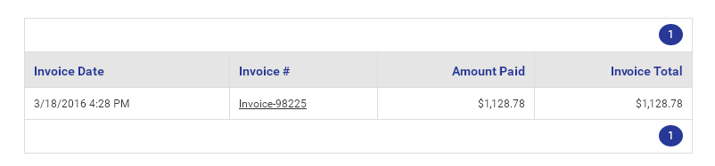 Find your invoice number in your GainSaver customer account.